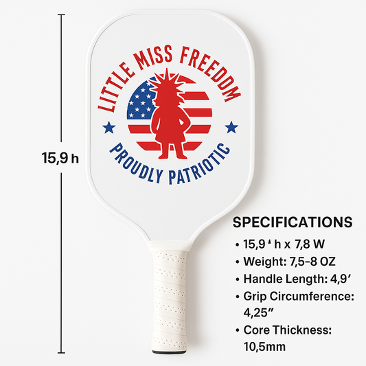 Little Miss Freedom Pickleball Paddle