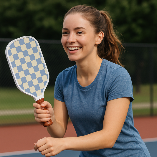 Checker Chic Pickleball Paddle