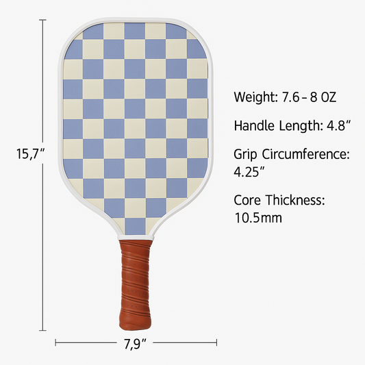 Checker Chic Pickleball Paddle